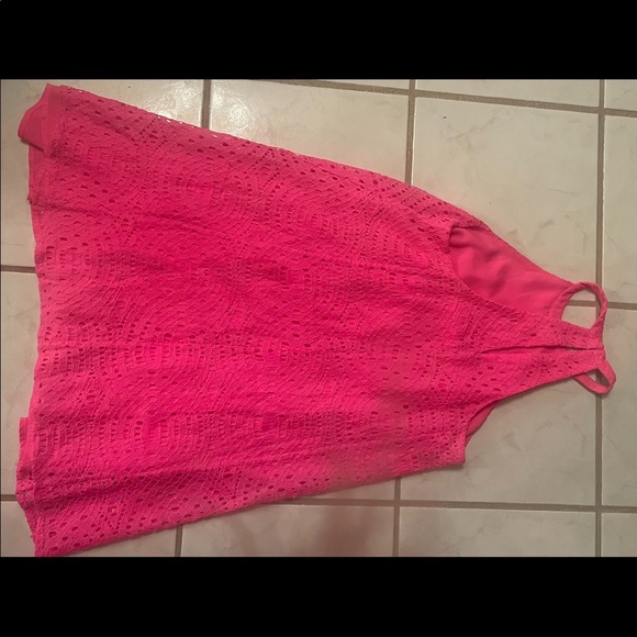 Lilly Pulitzer Dresses & Skirts - XS Hot Pink Lilly Pulitzer Dress VGUC